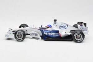 BMW Sauber F1.06 #17 J. Villeneuve F1 2006 Minichamps 1:18 100060017 Metall — Bild 3 von 6