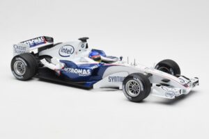 BMW Sauber F1.06 #17 J. Villeneuve F1 2006 Minichamps 1:18 100060017 Metall — Bild 4 von 6