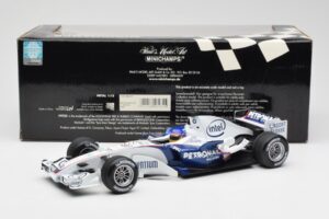 BMW Sauber F1.06 #17 J. Villeneuve F1 2006 Minichamps 1:18 100060017 Metall — Bild 6 von 6