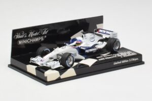 BMW Sauber F1.06 J. Villeneuve Wedding Edition F1 2006 Minichamps 1:43 400060117 Metall — Bild 3 von 5