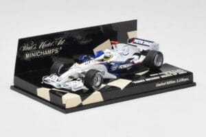 BMW Sauber F1.06 #16 N. Heidfeld Brazilian GP 2006 Minichamps 1:43 400060316 Metall — Bild 2 von 5