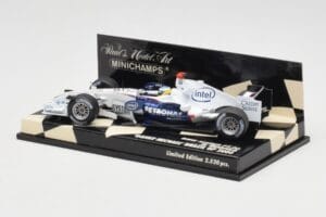 BMW Sauber F1.06 #16 N. Heidfeld Brazilian GP 2006 Minichamps 1:43 400060316 Metall — Bild 3 von 5