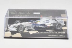 BMW Sauber F1.06 #16 N. Heidfeld Brazilian GP 2006 Minichamps 1:43 400060316 Metall — Bild 5 von 5