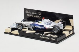 BMW Sauber F1.06 #10 N. Heidfeld Hungarian GP 3rd Place 2006 Minichamps 1:43 400060116 Metall — Bild 3 von 5