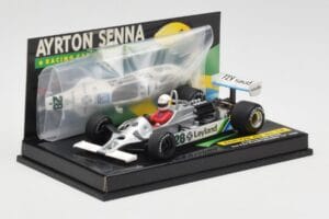 Brabham BMW BT52B A. Senna Test Car Paul Ricard 14 November 1983 Minichamps 1:43 540834399 Metall — Bild 2 von 5