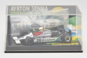 Brabham BMW BT52B A. Senna Test Car Paul Ricard 14 November 1983 Minichamps 1:43 540834399 Metall — Bild 5 von 5