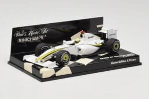 Brawn GP Mercedes BGP001 #22 J. Button Showcar 2009 Minichamps 1:43 400090092 Metall — Bild 2 von 5