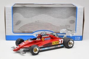 Ferrari 126C2 #27 G. Villeneuve GP Belgium 1982 MCG 1:18 MCG18629F Metall — Bild 6 von 6