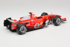 Ferrari 248 F1 #5 M. Schumacher German GP Hockenheimring 2006 Hot Wheels 1:18 J2887 Metall — Bild 2 von 6