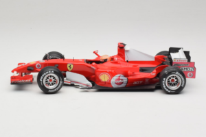 Ferrari 248 F1 #5 M. Schumacher German GP Hockenheimring 2006 Hot Wheels 1:18 J2887 Metall — Bild 3 von 6