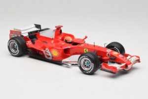 Ferrari 248 F1 #5 M. Schumacher German GP Hockenheimring 2006 Hot Wheels 1:18 J2887 Metall — Bild 4 von 6