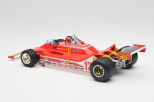 Ferrari 312T4 #12 G. Villeneuve United States Grand Prix East Winner 1979 Bburago 1:18 18-16814-18-01546 Metall — Bild 5 von 6