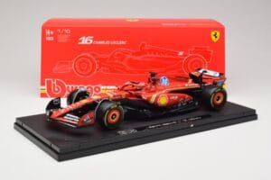 Ferrari SF-24 #16 C. Leclerc Emilia Romagna Grand Prix 2024 Bburago 1:18 18-16821-L-IMOLA-SHOWCASE Metall — Bild 7 von 7