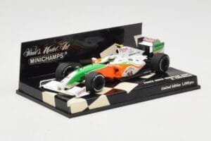 Force India Mercedes VJM02 #21 G. Fisichella Showcar 2009 Minichamps 1:43 400090091 Metall — Bild 2 von 5
