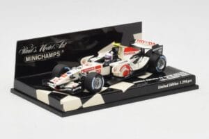 Honda RA106 A. Davidson Test Driver F1 2006 Minichamps 1:43 400060036 Metall — Bild 2 von 5