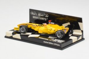 Jordan EJ15 S. Yamamoto F1 Silverstone Test 2005 Minichamps 1:43 400050239 Metall — Bild 2 von 6