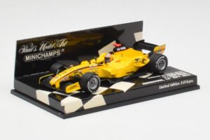 Jordan EJ15 S. Yamamoto F1 Silverstone Test 2005 Minichamps 1:43 400050239 Metall — Bild 3 von 6
