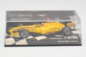 Jordan EJ15 S. Yamamoto F1 Silverstone Test 2005 Minichamps 1:43 400050239 Metall — Bild 5 von 6