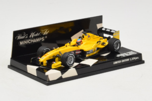 Jordan EJ14 Ford #18 N. Heidfeld Jordan Ford F1 Team Showcar 2004 Minichamps 1:43 400040088 Metall — Bild 2 von 5
