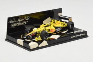 Jordan Honda EJ11 #7 H-H. Frentzen F1 2001 Minichamps 1:43 400010011 Metall — Bild 2 von 5