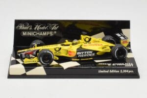 Jordan Honda EJ11 #7 H-H. Frentzen F1 2001 Minichamps 1:43 400010011 Metall