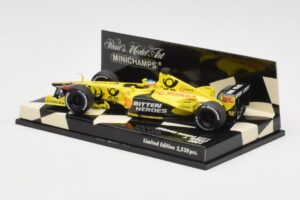 Jordan Honda EJ11 #11 J. Trulli F1 2001 Minichamps 1:43 400010012 Metall — Bild 3 von 5