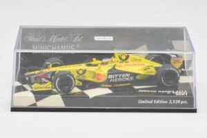 Jordan Honda EJ11 #11 J. Trulli F1 2001 Minichamps 1:43 400010012 Metall — Bild 5 von 5