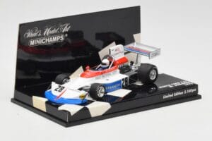 March Ford 751 #28 M. Donohue Race Car 1975 Minichamps 1:43 430750028 Metall — Bild 2 von 5