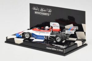 March Ford 751 #28 M. Donohue Race Car 1975 Minichamps 1:43 430750028 Metall — Bild 3 von 5