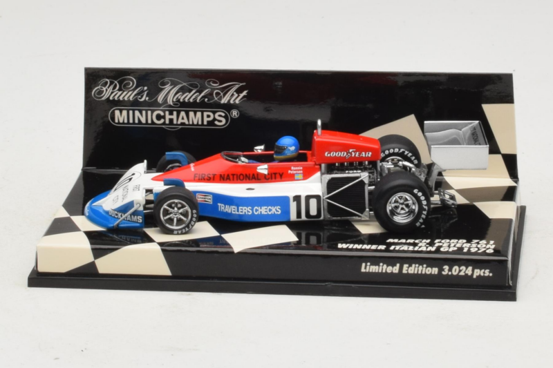 March 761 Ford R. Peterson Winner Italian GP 1976 Minichamps 1:43 430760010 Metall