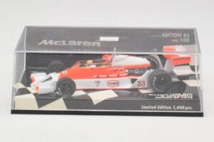 McLaren Ford M26 B. Giacomelli British GP 1978 Minichamps 1:43 530784333 Metall — Bild 5 von 5