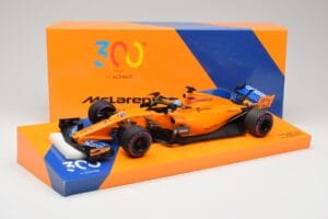 McLaren MCL33 #14 F. Alonso Canadian Grand Prix 300th Start 2018 Minichamps 1:18 533184014 Metall — Bild 6 von 6