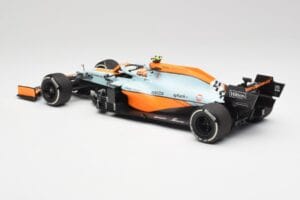 McLaren MCL35M #4 L. Norris Monaco GP 2021 Minichamps 1:18 530212404 Metall — Bild 5 von 7