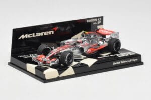 McLaren Mercedes MP4-23 #23 H. Kovalainen Showcar 2008 Minichamps 1:43 530084393 Metall — Bild 2 von 5