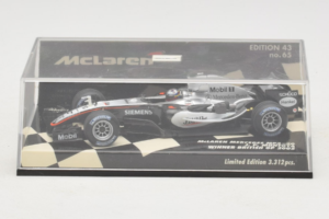 McLaren MP4-20 Mercedes #10 J.P. Montoya British GP Winner F1 2005 Minichamps 1:43 530054320 Metall — Bild 4 von 5