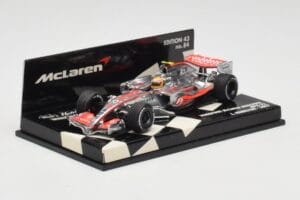 McLaren Mercedes MP4-22 #2 L. Hamilton Race Car 2007 Minichamps 1:43 530074302 Metall — Bild 2 von 5