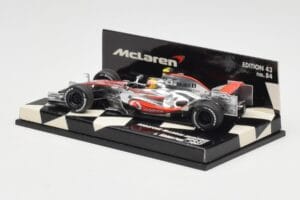 McLaren Mercedes MP4-22 #2 L. Hamilton Race Car 2007 Minichamps 1:43 530074302 Metall — Bild 3 von 5
