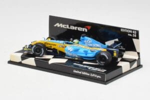 McLaren MP4-19B #5 D. Coulthard F1 2004 Minichamps 1:43 530044315 Metall — Bild 2 von 5