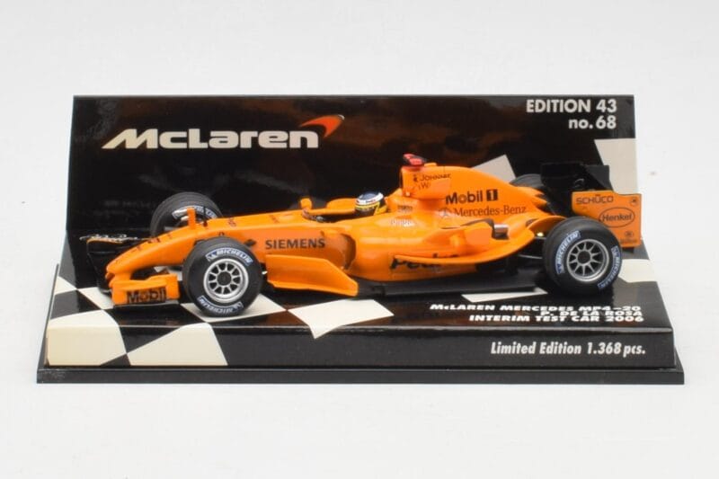 McLaren MP4/20 P. de la Rosa 2006 Minichamps 1:43 530064394 Metall