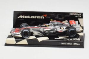 McLaren MP4-21 P. de la Rosa Test 2006 Minichamps 1:43 530064343 Metall