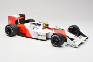 McLaren Honda MP4/4 Marlboro #12 A. Senna F1 World Champion 1988 Minichamps 1:12 540881212 Metall — Bild 4 von 6