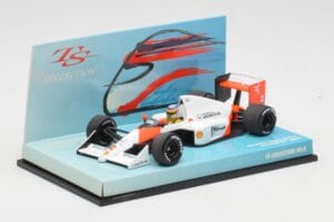 McLaren MP4/5 T. Sato Demonstration Run 2002 Minichamps 1:43 518020102 Metall — Bild 2 von 5