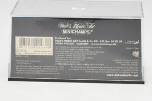 McLaren MP4/5 T. Sato Demonstration Run 2002 Minichamps 1:43 518020102 Metall — Bild 4 von 5