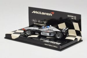 McLaren MP4/98T 2-Seater M. Hakkinen / E. Hakkinen F1 2000 Minichamps 1:43 530984378 Metall — Bild 3 von 4