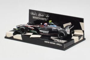 Minardi Cosworth PS03 M. Bobbi Test Car 2003 Minichamps 1:43 400030039 Metall — Bild 4 von 5