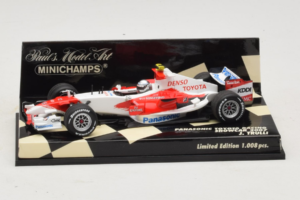 Toyota J. Trulli Panasonic Toyota Racing Showcar F1 2007 Minichamps 1:43 400070082 Metall