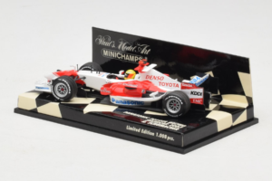 Toyota TF107 Panasonic #11 R. Schumacher Panasonic Toyota Racing Showcar 2007 Minichamps 1:43 400070081 Metall — Bild 3 von 5
