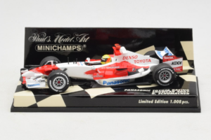 Toyota TF107 Panasonic #11 R. Schumacher Panasonic Toyota Racing Showcar 2007 Minichamps 1:43 400070081 Metall