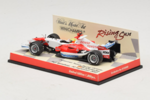 Panasonic Toyota Racing TF107 R. Schumacher F1 Showcar 2007 Minichamps 1:43 403070081 Metall — Bild 3 von 5