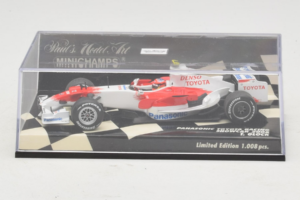 Toyota T. Glock Panasonic Toyota Racing Showcar F1 2008 Minichamps 1:43 400080082 Metall — Bild 5 von 5